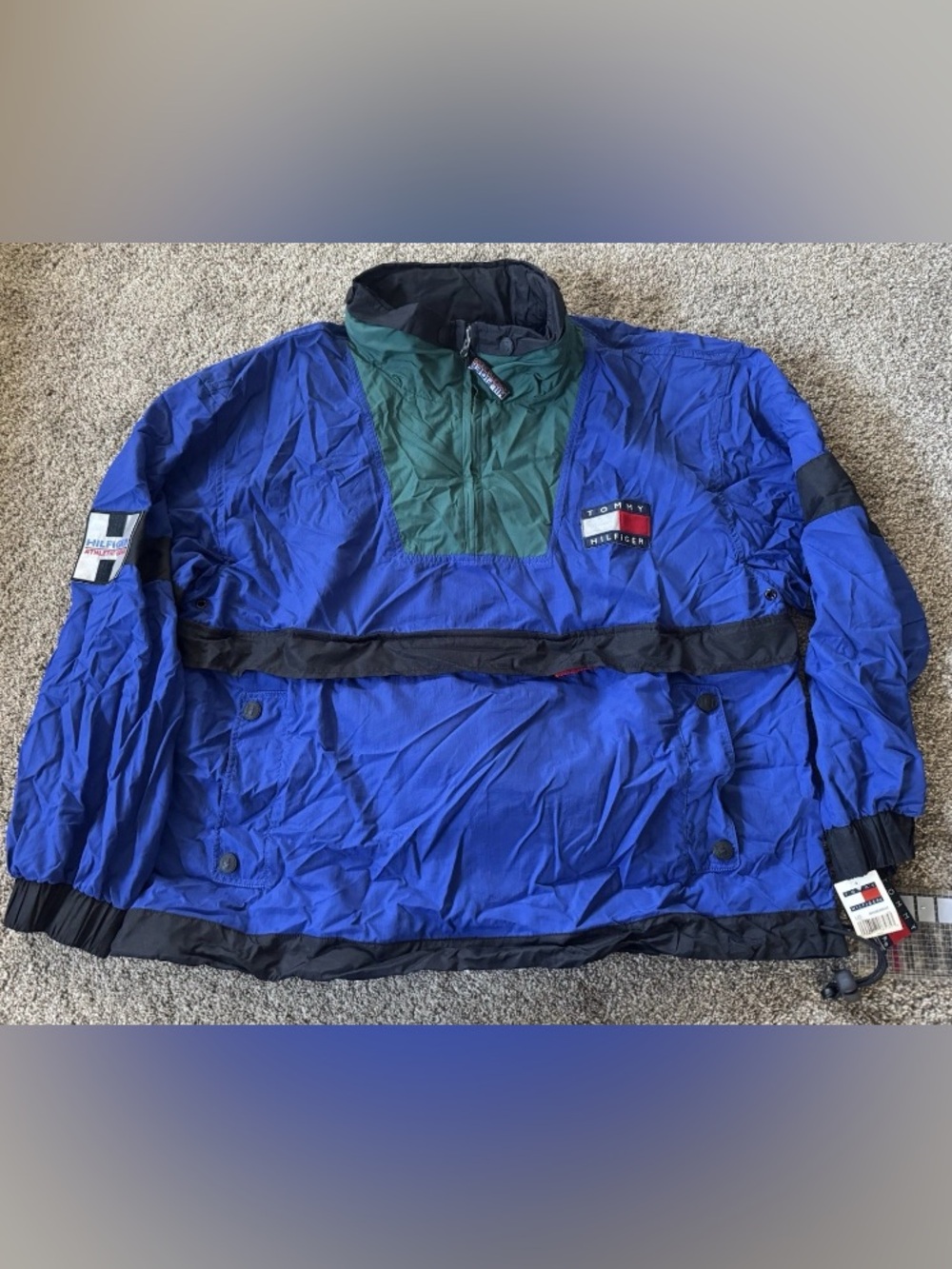 TOMMY HILFIGER ATHLETICS JACKET NWT LOTUS F1 STADIUM POLO 1992 SKI